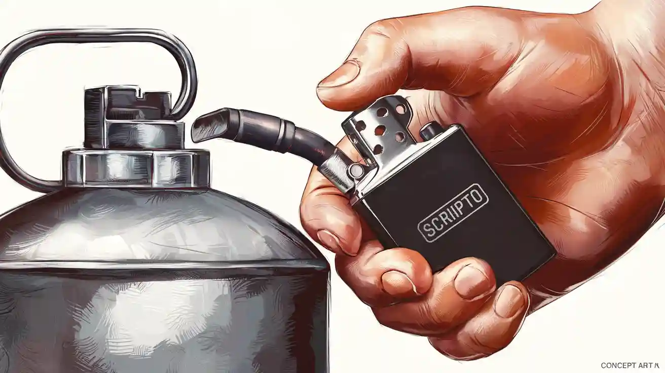 Comment recharger un briquet torche Scripto