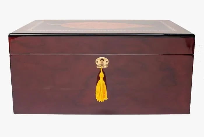 2024 Deauville Tobacco Leaf Humidor Review-10 2024 Test du cave à cigares Deauville Tobacco Leaf-10