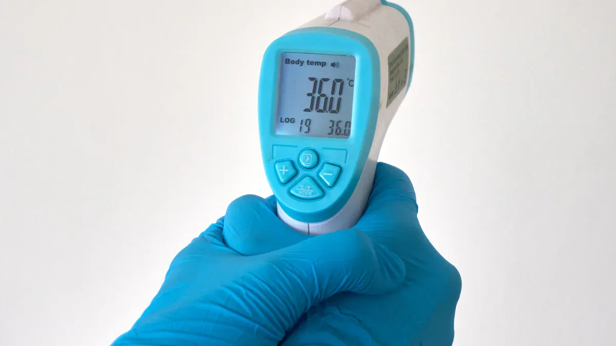 Comment passer le thermomètre Walgreens de °C à °F