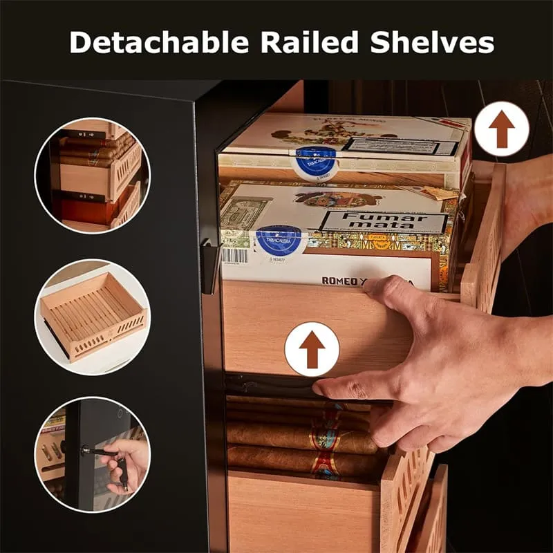 avis sur la cave à cigares Yohtron 88L cabinet 4