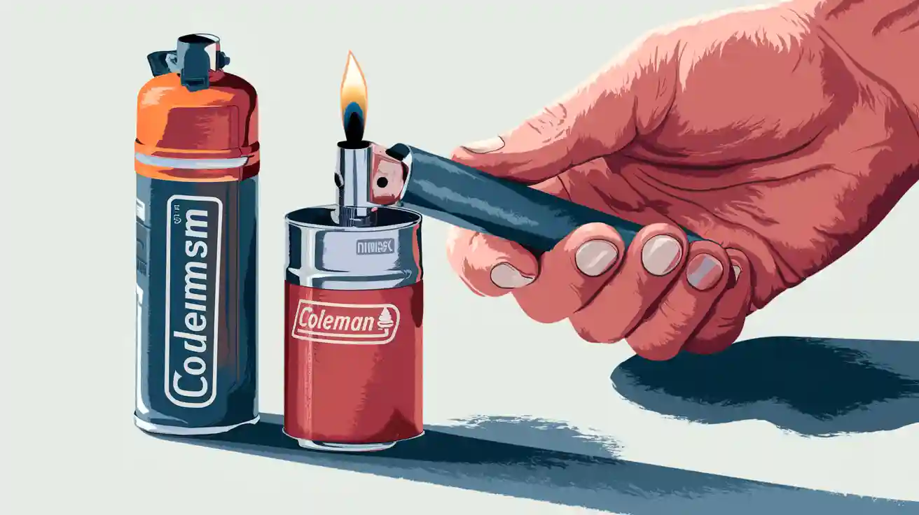 Peut-on utiliser du butane Coleman dans un briquet chalumeau ?