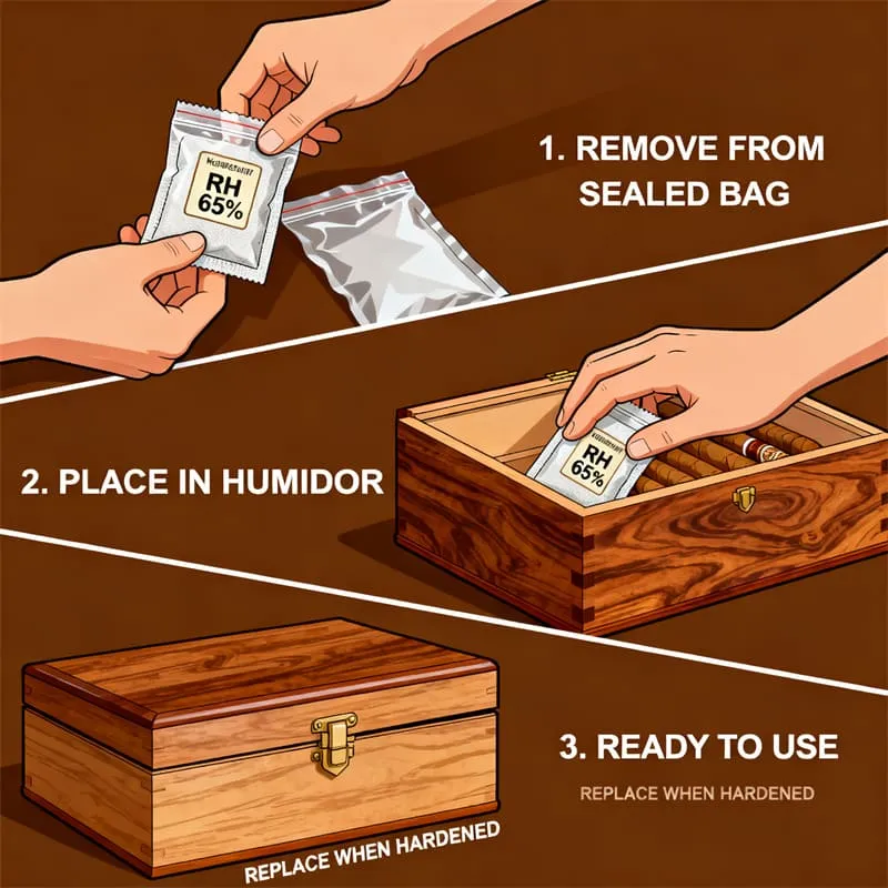 Guide Paquets Humidité Boveda : Tailles, Rh, & Durée De Vie