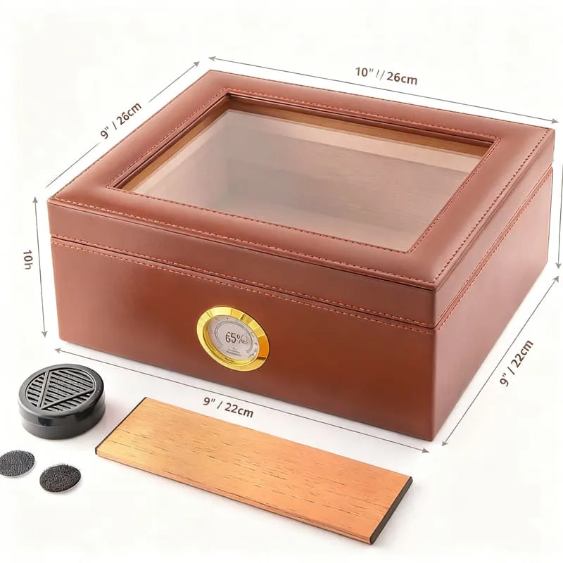 Avis Humidor Luxe Amerigo : Capacité Réelle, Stabilité Rh, Joint