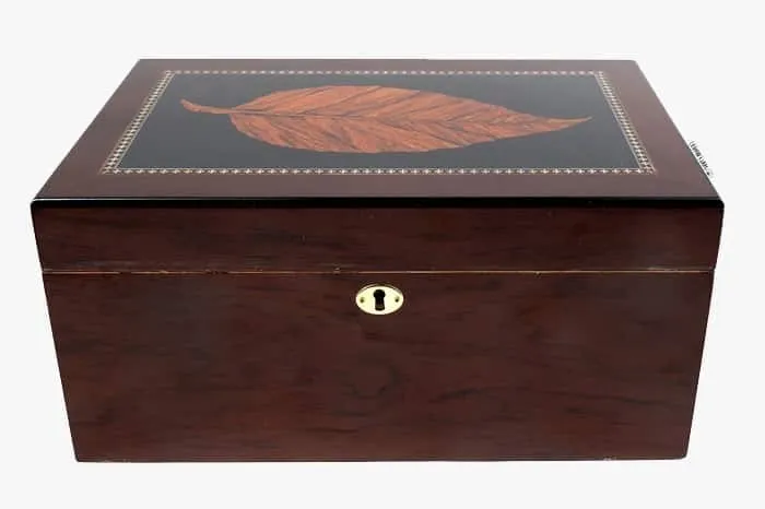 2024 Deauville Tobacco Leaf Humidor Review-1 2024 Test du cave à cigares Deauville Tobacco Leaf-1