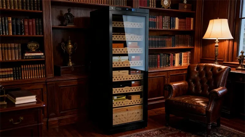 Test du cave à cigares Yohtron 88L Cabinet Humidor