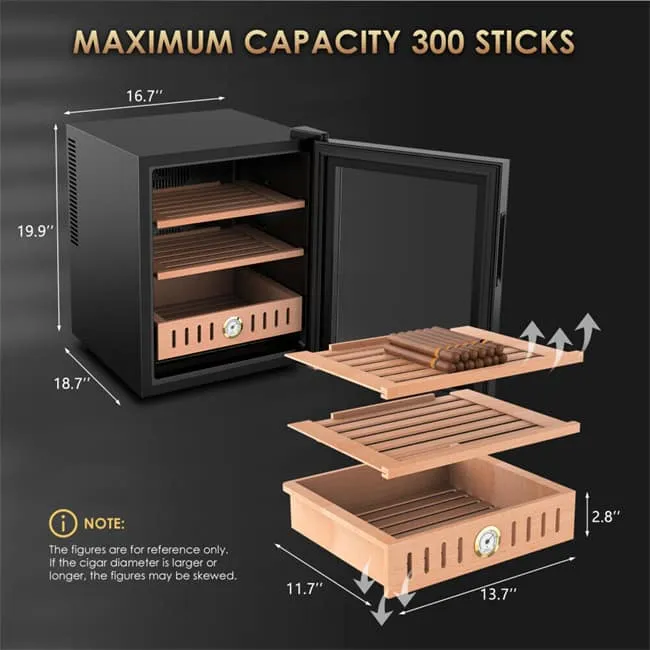 Humidor 300 cigares 50L