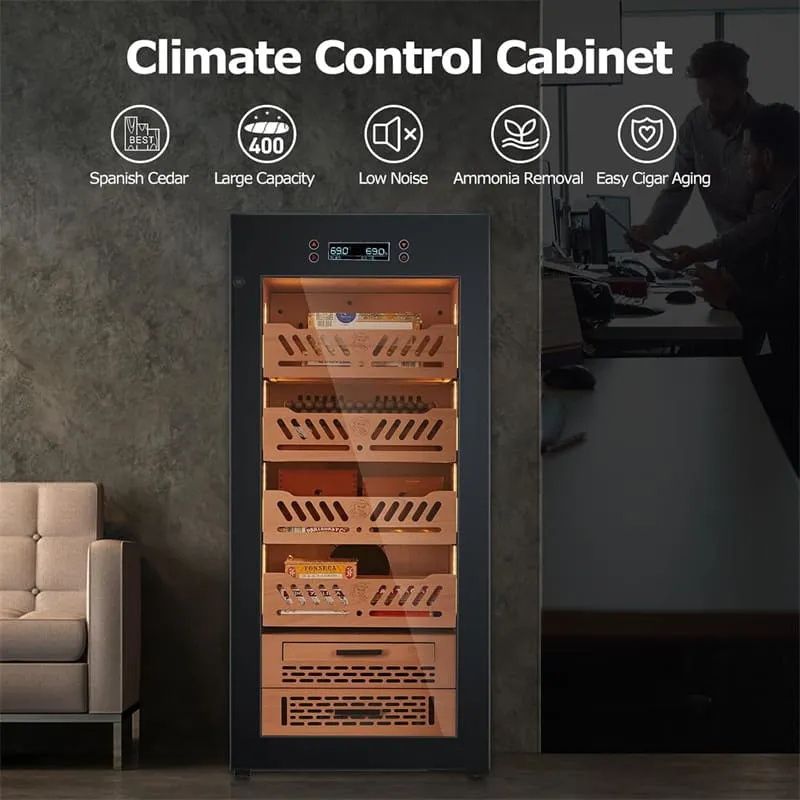 avis sur la cave à cigares Yohtron 88L cabinet 3