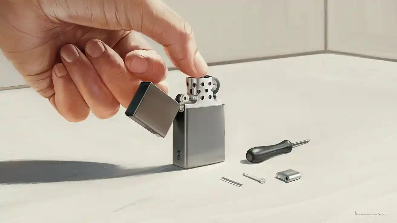 Comment réparer le cliquet d’un briquet chalumeau