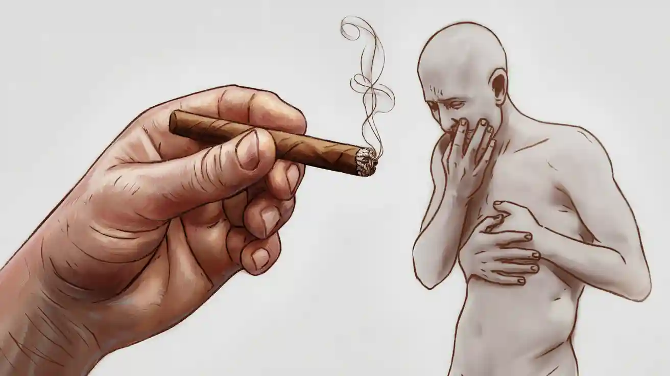 Fumer un cigare peut-il vous rendre malade