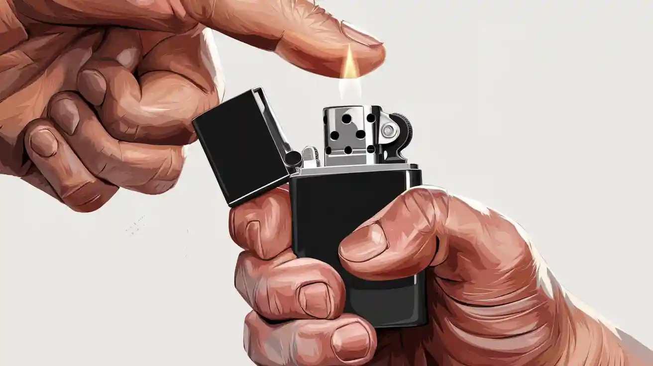 Le briquet torche ne fait pas d’étincelle