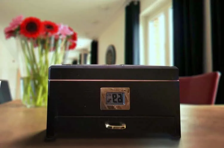 Test du humidor Woodronic Enstatit A5043